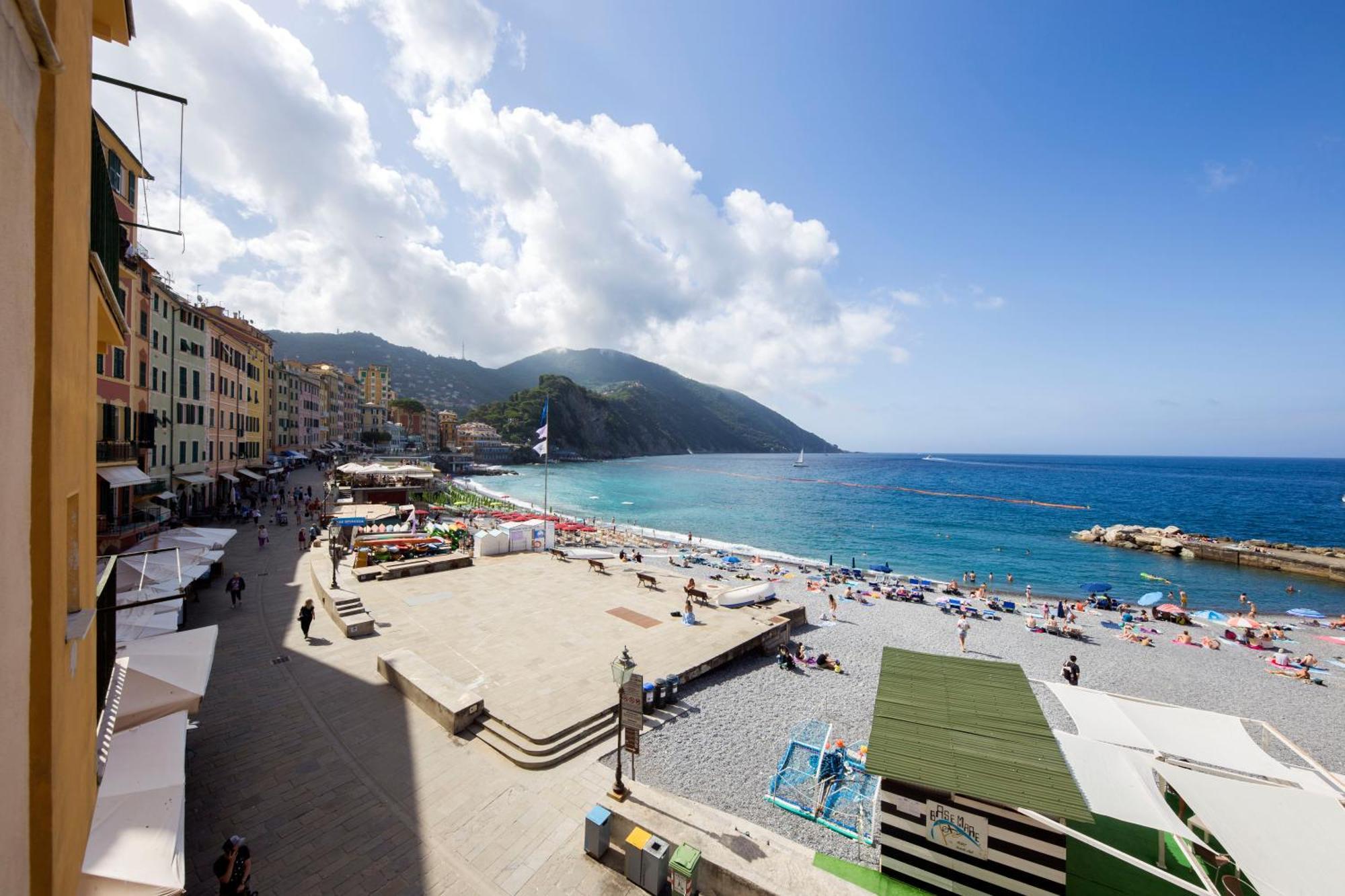 Casaviva Family Beachfront House In Camogli Exterior foto